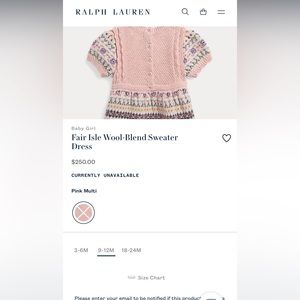 Ralph Lauren wool dress valued at $250